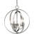 Virene 3-Light Indoor Brushed Nickel Globe Candelabra Chandelier-1243418433
