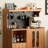 48.5-inch Solid Cherry Wood Standard Pantry Cabinet