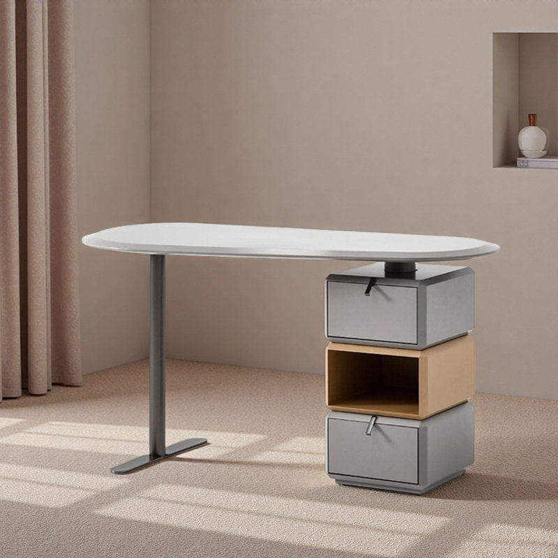 Petit bureau de rangement de style italien, H 29,52 po x l 47,24 po x P 22,83 po