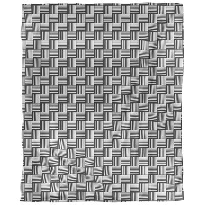 Tissu basketweave contrast