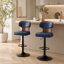 Bois moderne - Tabourets de bar réglables d'appoint-285043592