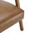 Nekita Faux Leather Accent Arm Chair