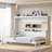 Trevyon Classic Murphy Bed With Hydraulic Lift & Desk Design-221842228-221842231