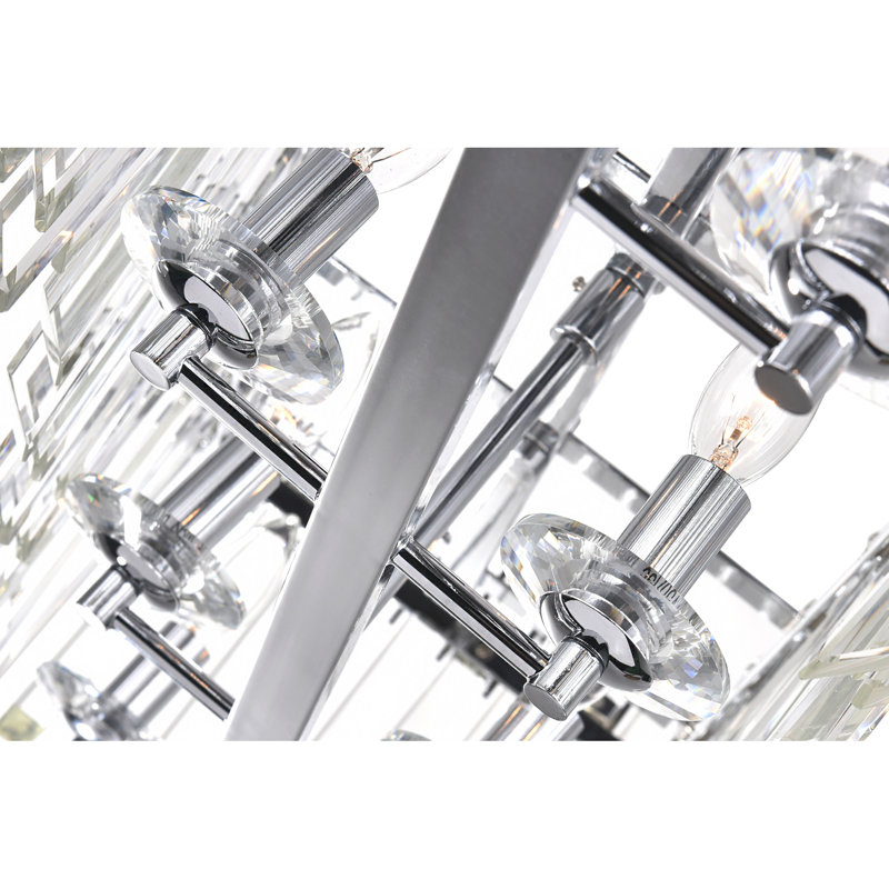 Jemima 10 - Light Chrome Kitchen Island Pendant