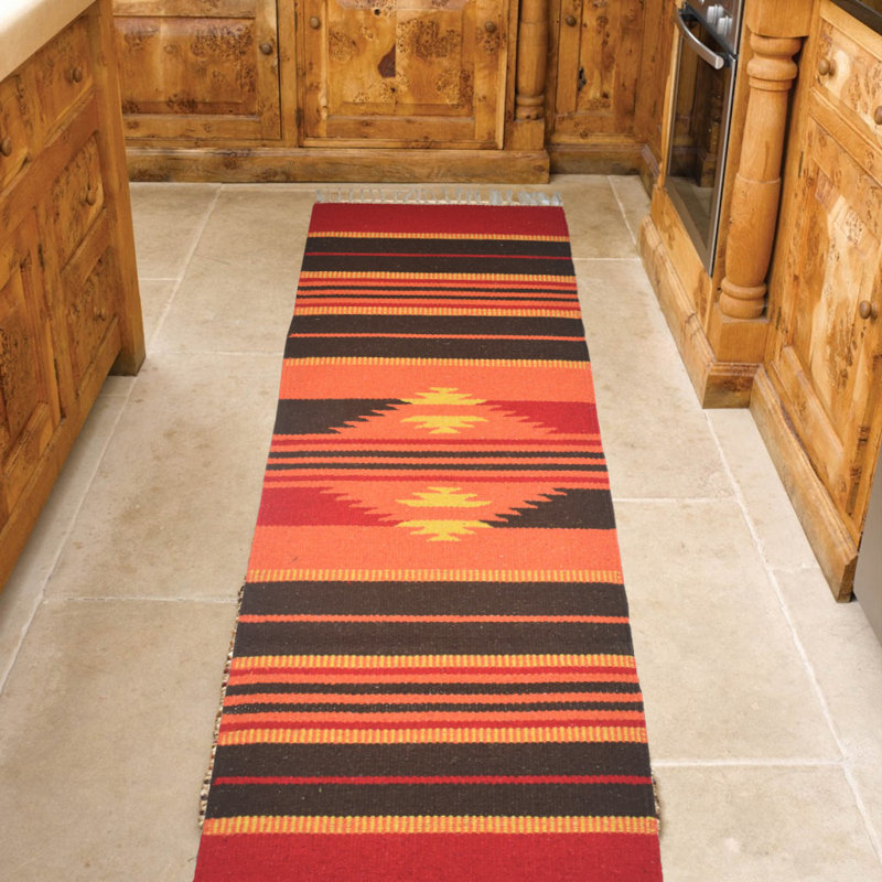 Angele Striped Hand Woven Indoor / Outdoor Area Rug, Rectangle 120 x 180cm