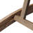 Hayes Patio PE Rattan Chaise Lounge With Acacia Wood Frame