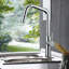 Mitu Pull Out Single Handle Kitchen Faucet-677688223