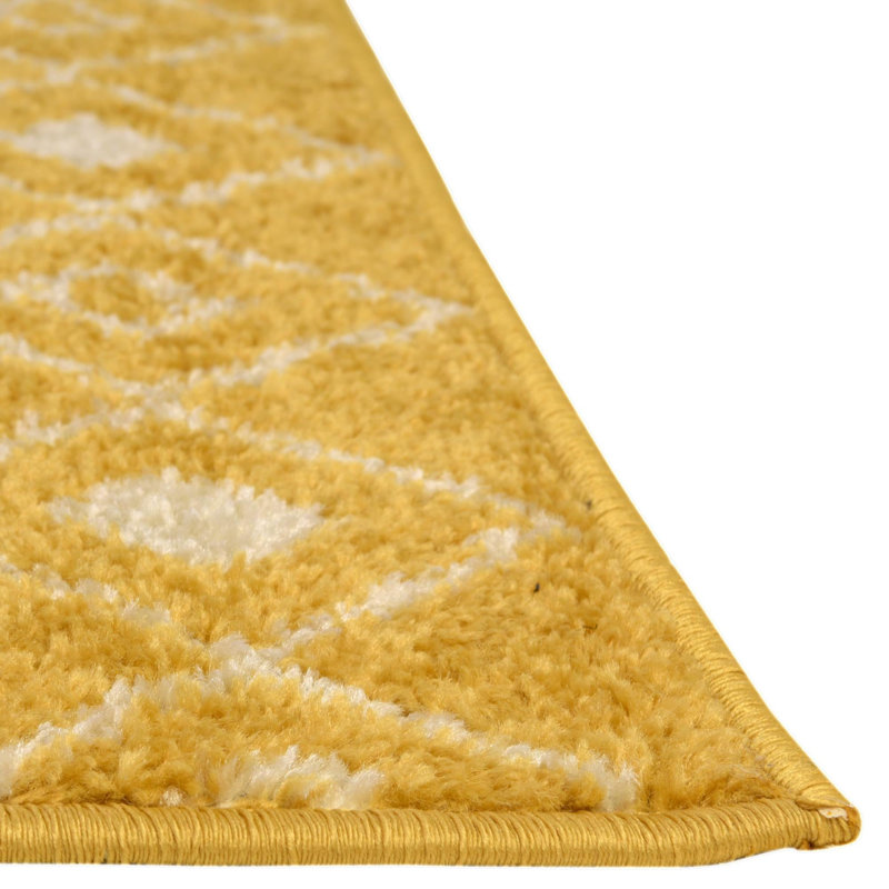 Geometric Indoor Rug, Runner 2' x 8'