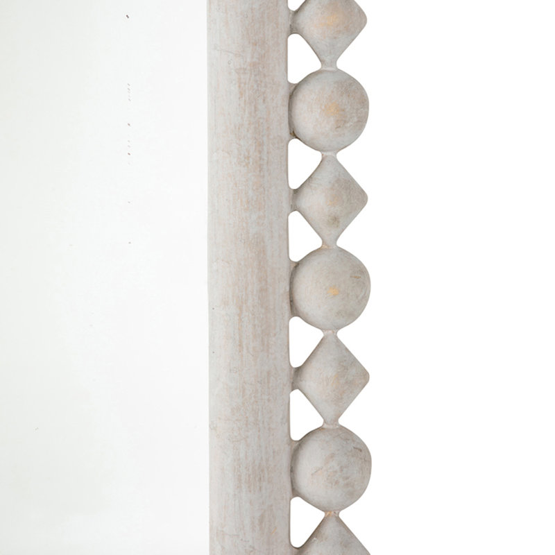 Belle Mirror - Small, 37" x 27.75", Cream