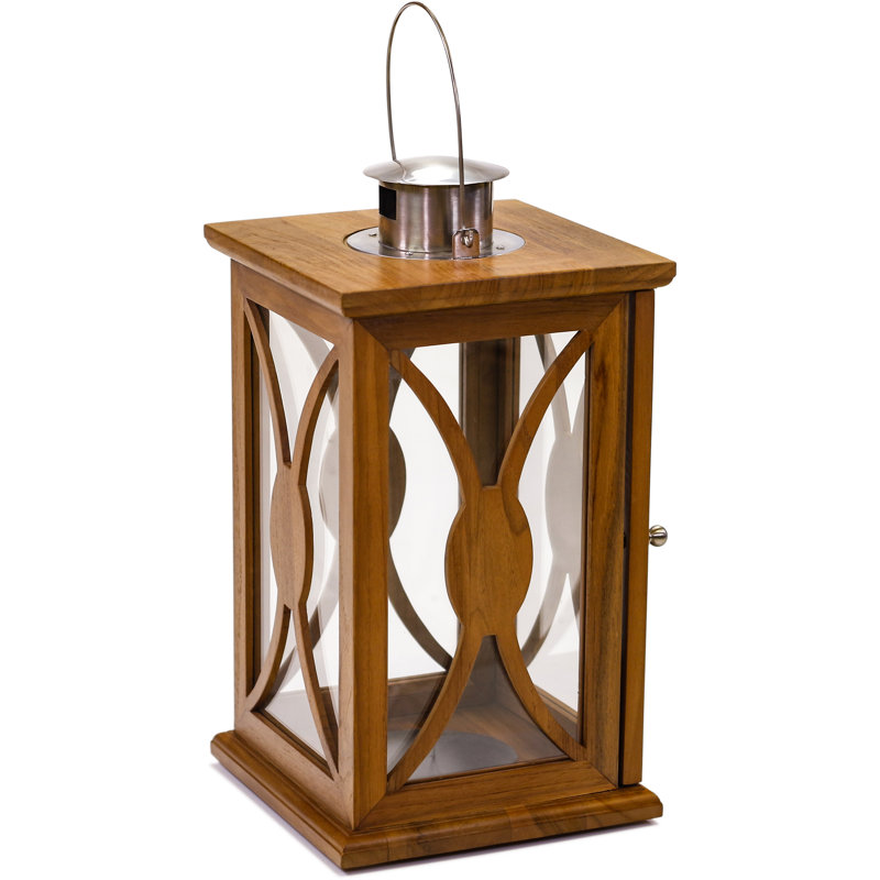 Mesa Outdoor Wall Lantern, 15.5" H x 9.5" W x 9.5" W