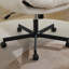 Chaise de bureau pivotante en chenille moderne avec accoudoirs multi-positions-132013849