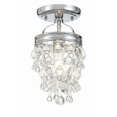 Plafonnier semi-encastré 1 lumière 7,25 po Freddy