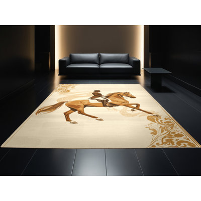 Tapis chic et luxueux lavable à la machine Cain
