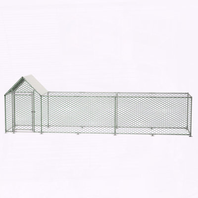 Poulailler en métal 16x3FT