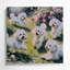 «Dogs Bichon Frise», art mural sur toile-1300429326