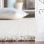 Tapis abstrait gris clair / ivoire MSR-90584443
