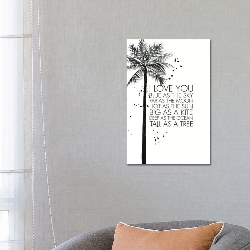 Tall As A Tree by Mercedes Lopez Charro - Wrapped Canvas Gallery-Wrapped Canvas Giclée, 66.04 cm H x 45.72 cm W x 3.175 cm D