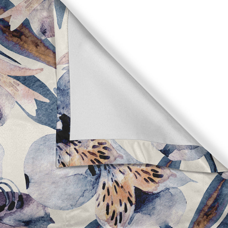 Semi Sheer Curtain Pair