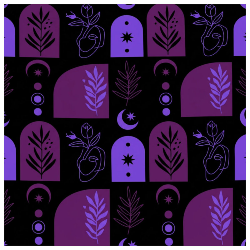 Coussins décoratifs mauves, 16 x 16 inches