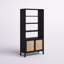 Bibliothèque standard H 74 "x l 35" Bair