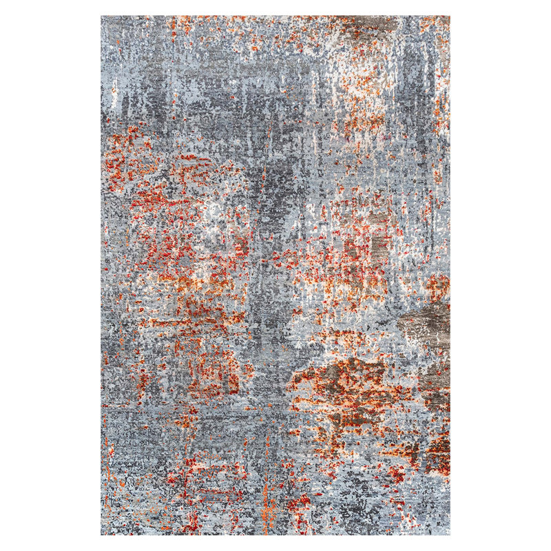 Abstract Area Rug, Rectangle 8' x 10'