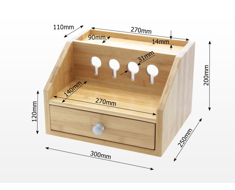 Wood Pen Holder
