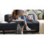 Lit de jour en cuir véritable Jasper-2095440213