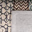 Tapis de style sud-ouest en laine / coton touffeté à la main Capri-2114300134