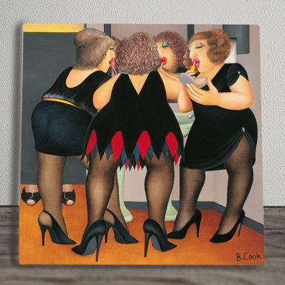 BERYL COOK Traditional Entertainment Wall Decor on Ceramic