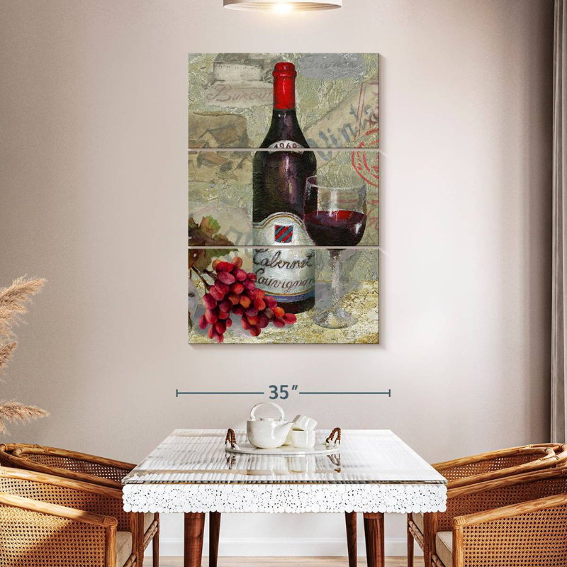 Yarlin Cabernet-Sauvignon, H 50 po x l 32 po
