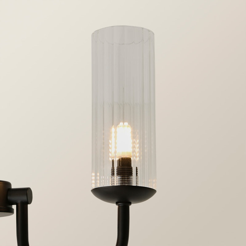 Alaizha 3 - Light Chandelier, Matte Black