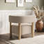 Fauteuil d'appoint rembourré en boucle