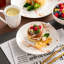 16-Piece Dinnerware, White And Golden, Poreclain Tableware, Dinner Plate, Dessert Plate, Bowl And Mug, Sevice For 4, Ceramic Decal-63881176