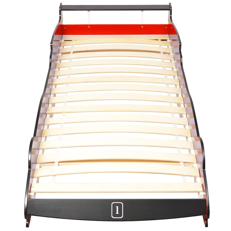 Chris Children's Race Car Bed 90x200 cm, Red