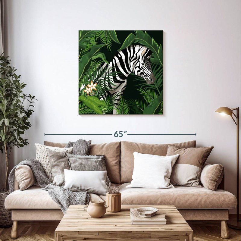 Brampt Leaves And Zebra