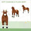 Grand jouet cheval de marche
