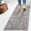 Tapis crème / gris clair délavé à la machine Edith-856426673