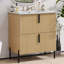 Meuble-lavabo 30 po avec lavabo en céramique-545120417