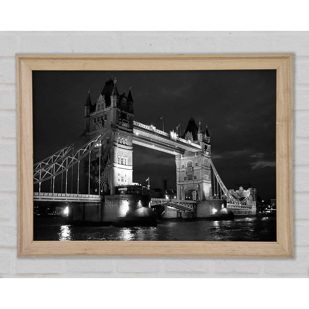 London Bridge Black Beauty - Druck