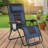 Oversized Padded Zero Gravity Chair, Foldable Patio Recliner with 30 Inch Wide Seat, Cup Holder, and 400 LBS Support-1086441884