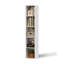 Bibliothèque étroite Imron, bibliothèque d'angle pour chambre à coucher, salon, bureau-1295818089-1317905674