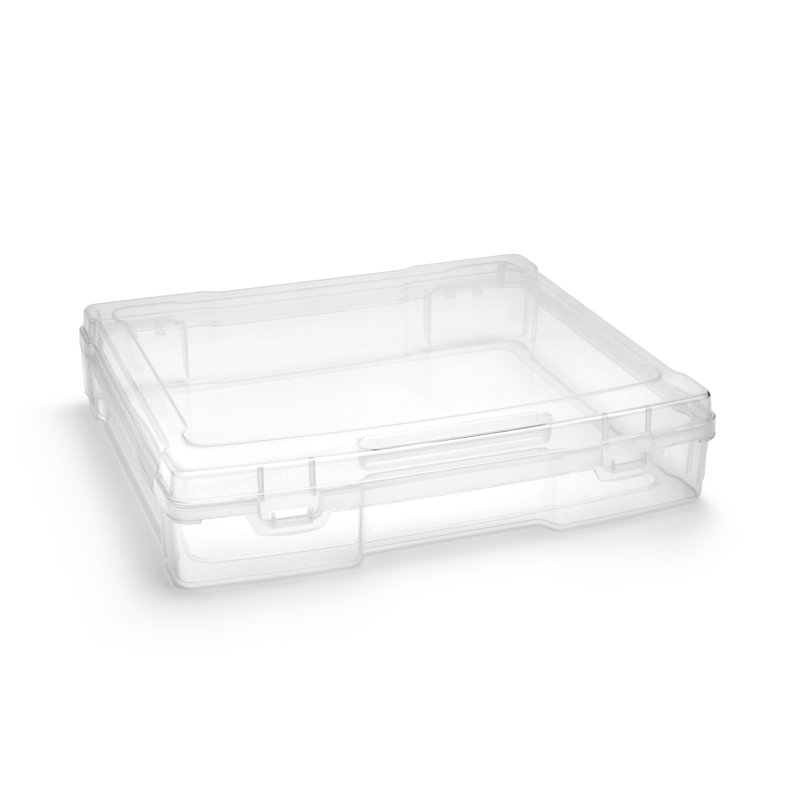  Clear Thick Stackable Project Case 1 Pack