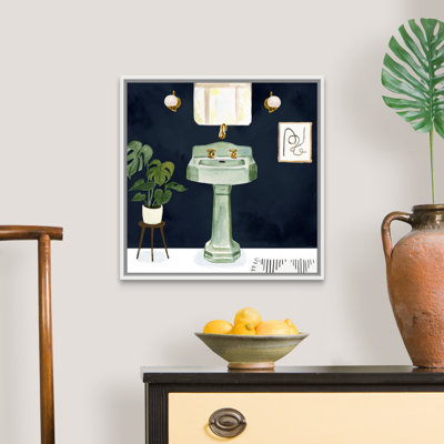 " Boho Bath Sinks II " Painting Print