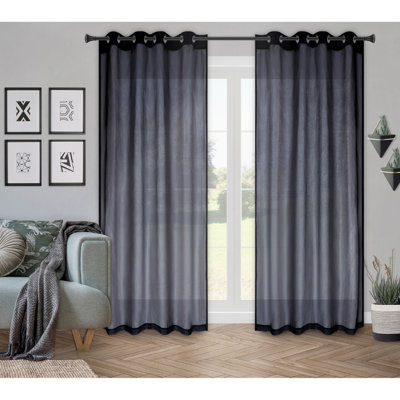 Sheer Curtain Pair