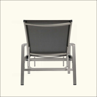 Aluminum Frame Outdoor Chaise Lounge Set With Mesh Seating And Adjustable Positions For Ultimate Comfort