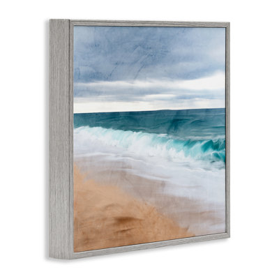 «Vivid Ocean View Coast», estampe numérique, conception de Kim Allen