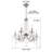 Faheema 6 - Light Dimmable Classic / Traditional Chandelier-1326329405