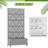 Zephyr 74 in. H x 35 in. W Planter Box