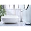 Robinet de lavabo pour salle de bain Waterfall, nickel brossé, et vérifié, débit de 1,2 gallon par minute