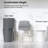 One Toilet With Dual Flush 001. 1.1/1.6 , Soft Close Seat. Water, Elongated Bowl. Height, Grey Ceramic Bathroom Regularization 001 Toilet. Flush, Height. For Systematization